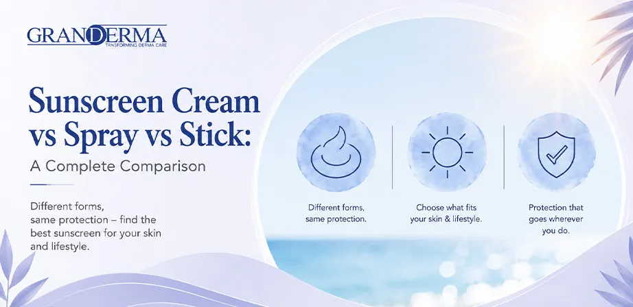 Sunscreen Cream vs Spray vs Stick A Complete Comparison
